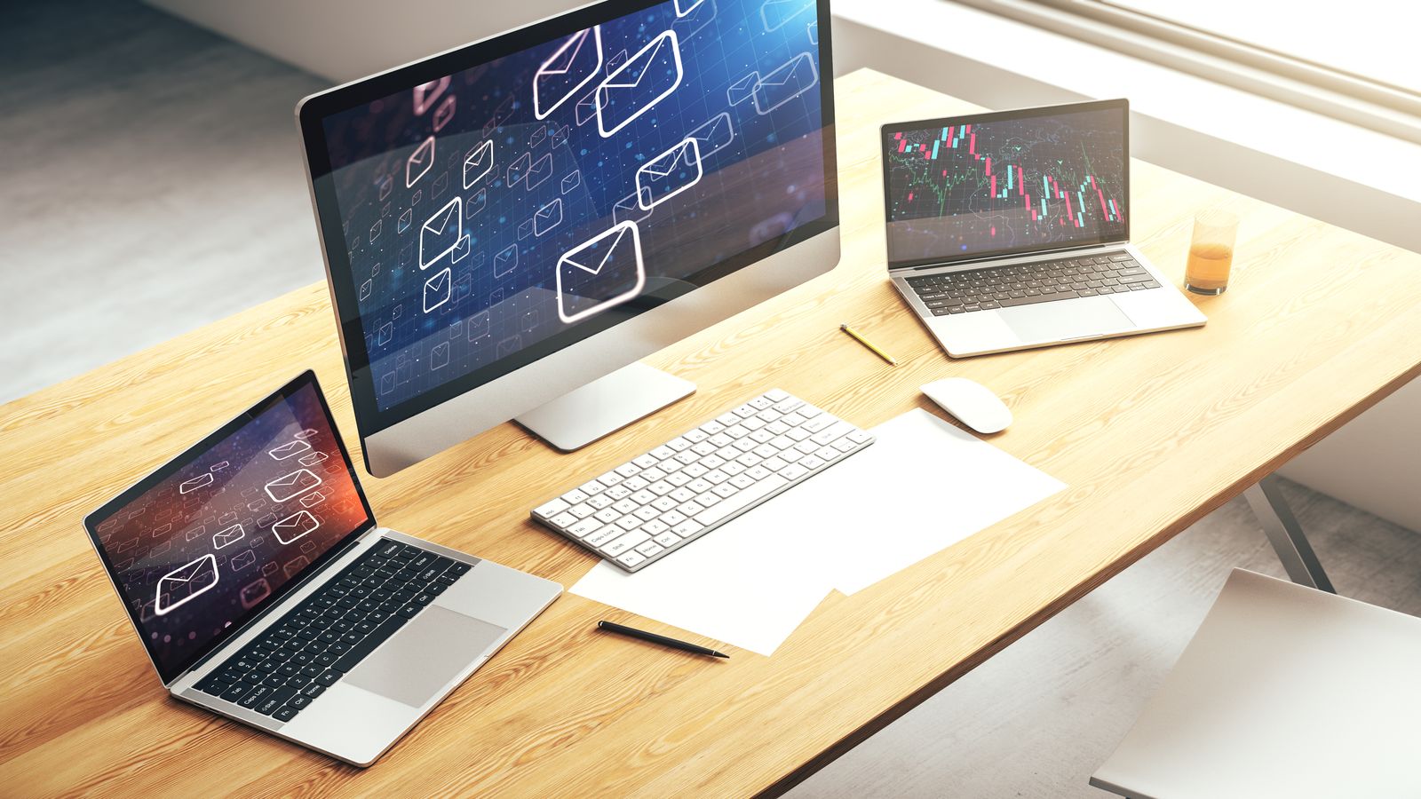 Diagrama de organizacao de dominio e email para presenca digital