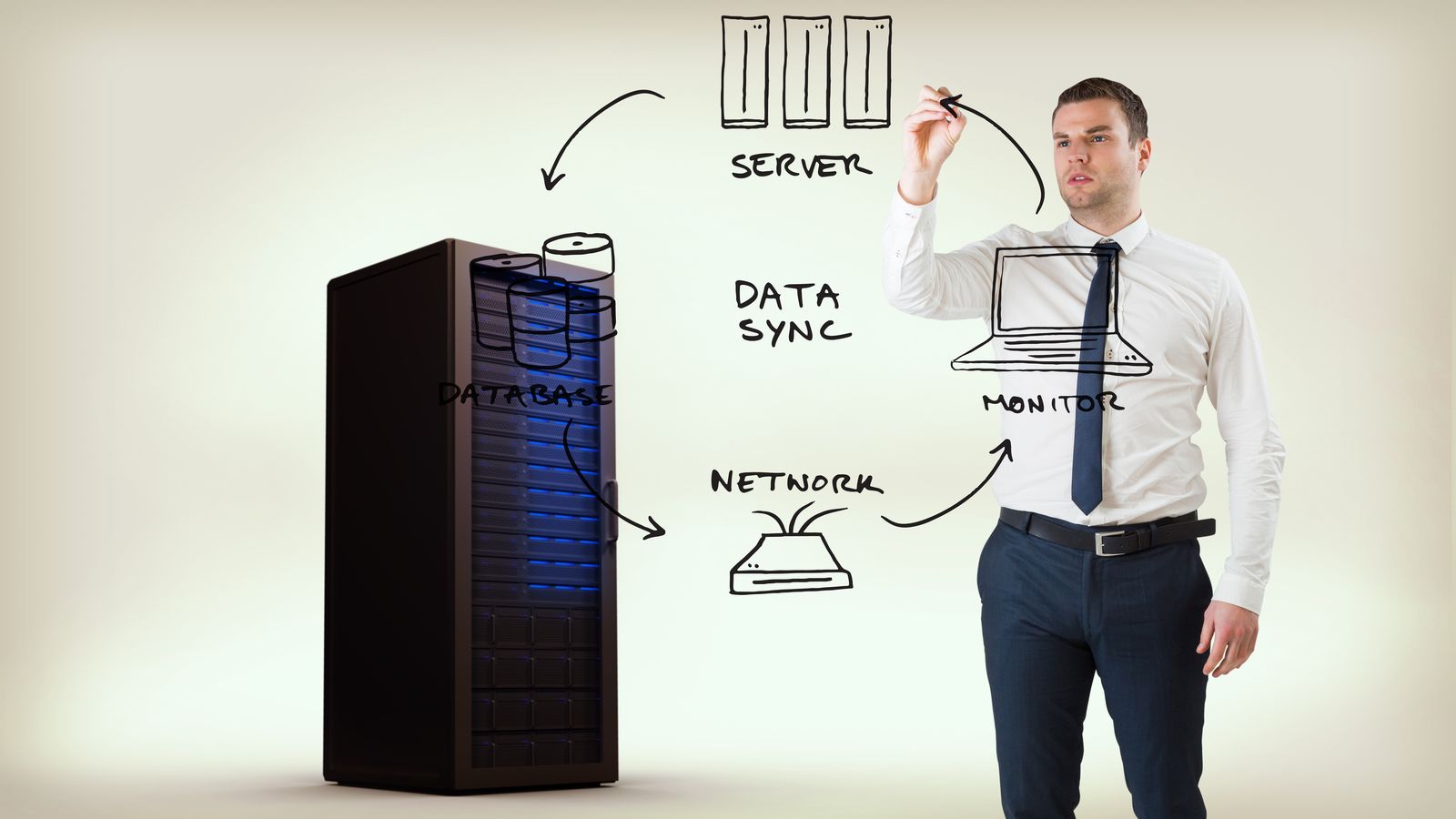 Diagrama comparativo de tipos de hospedagem para sites de servicos